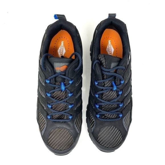 MERRELL WORK Men's Moab 2 Vent Composite Toe Waterproof Work Shoe Black - J15777 - Picture 5 of 8